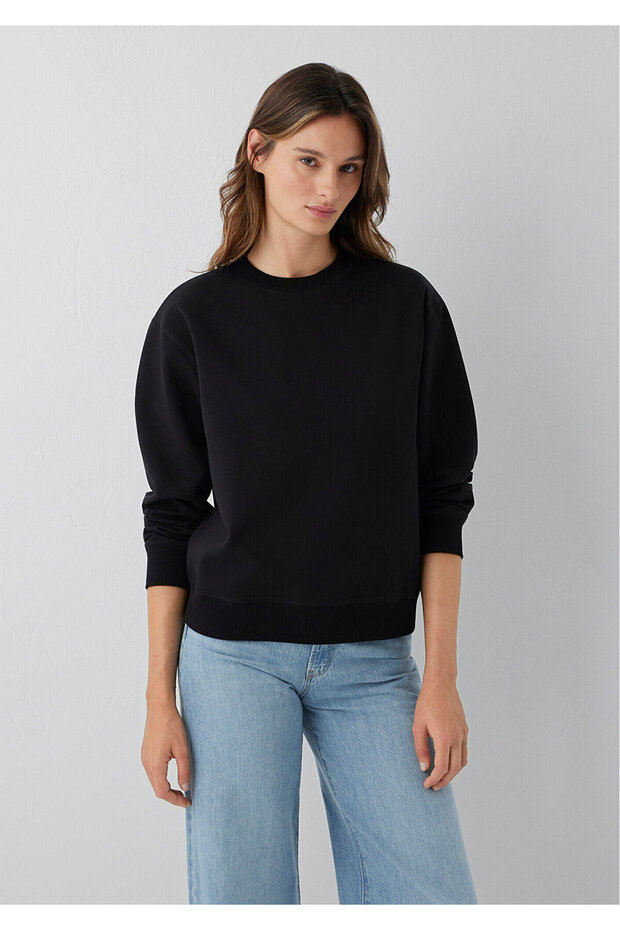 Black Basic Sweatshirt 1S10571-900