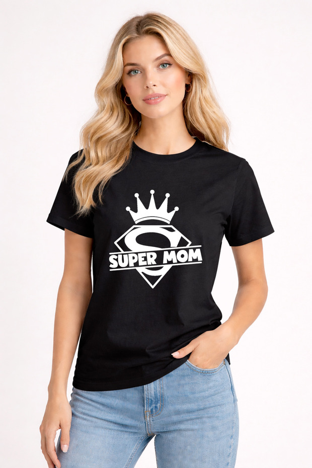 Mother's Day Themed / Super Mama / Regular Cut Women's T-Shirt