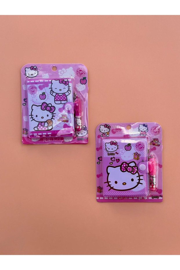 Hello Kitty Mini Notepad with Pen 1 Piece