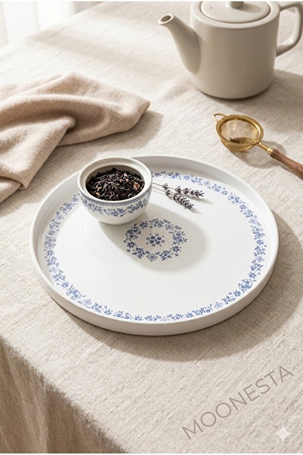 Novara Round Presentation Tray