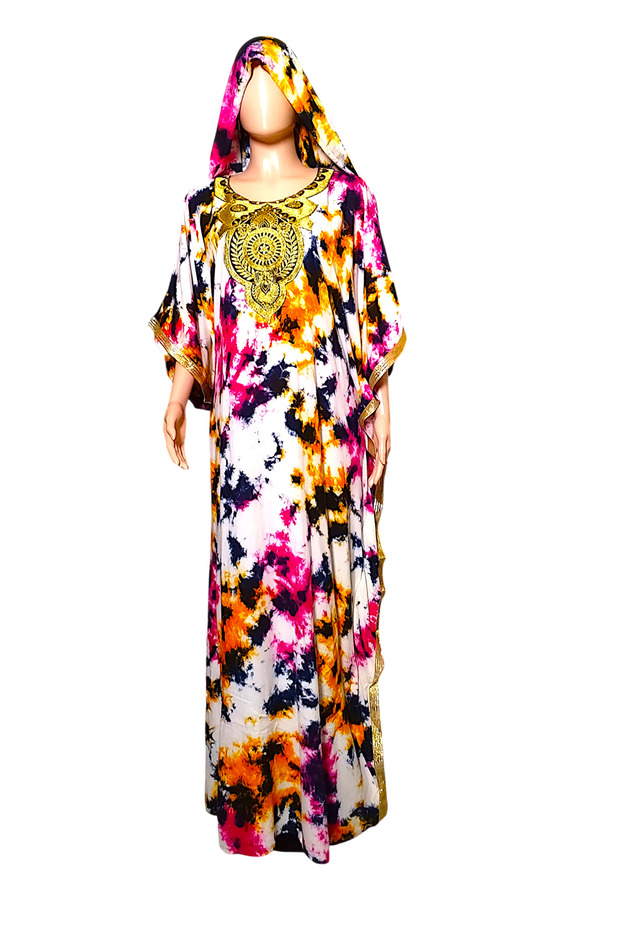 Kaftan Long with scarfs