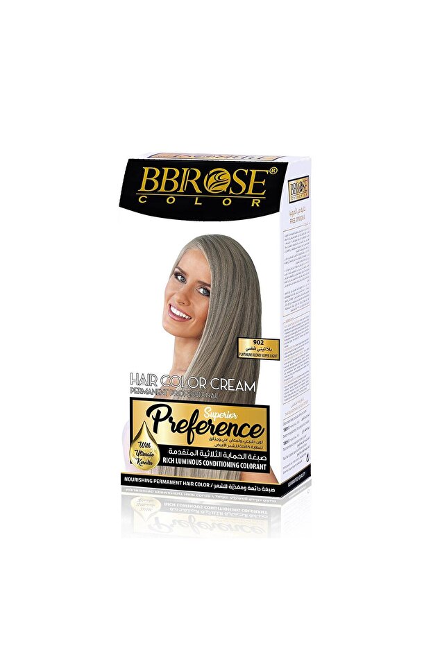 Color Hair Color Cream 902 platinum blond super light 100 ml