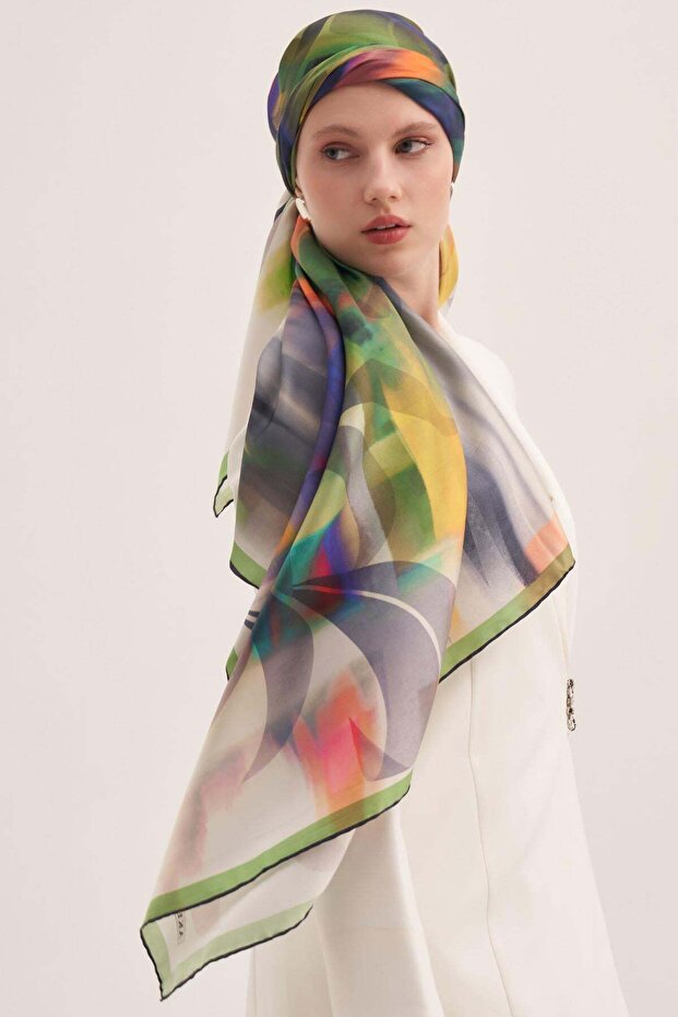 Silk Scarf - 9043701-313 - Sura