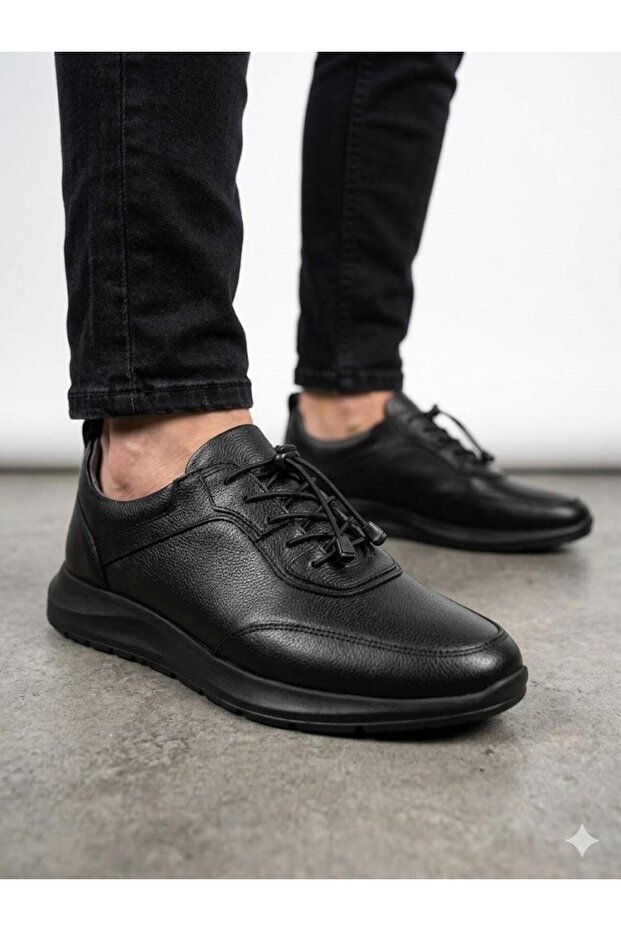 Men's Genuine Leather Lightweight Orthopedic Sole Casual Shoes