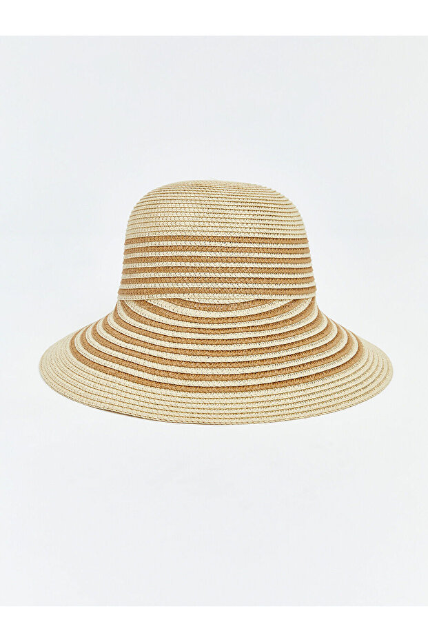 Nevavm Striped Women's Visor Hat with a Difference