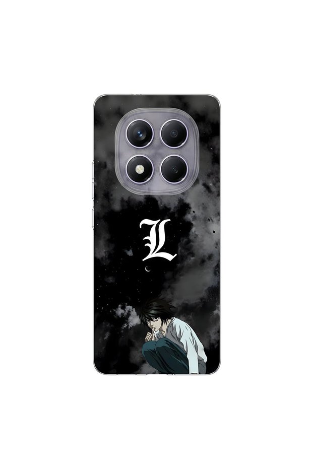 Redmi Note 14 Pro Compatible Anime 3/2 Design Transparent Case