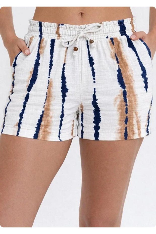 Heaven 2015 Muslin Patterned Women's Mini Shorts