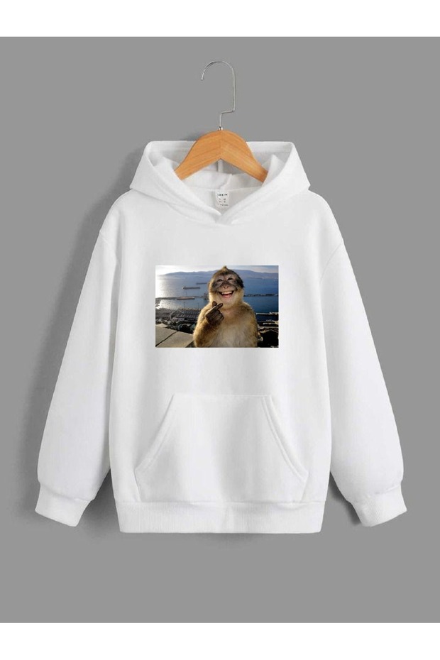 Love Monkey Printed Sweatshirt - 1