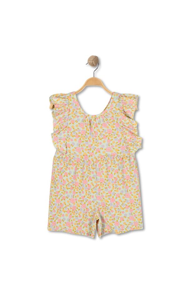 Girls' Shorts Overalls Wide Fit - Cotton Soft Fabric