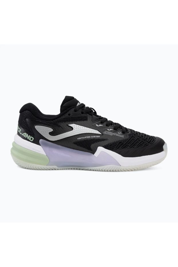 Trolls2601C Roland Toprak Kort Women's Tennis Shoes Black / White / Menthol
