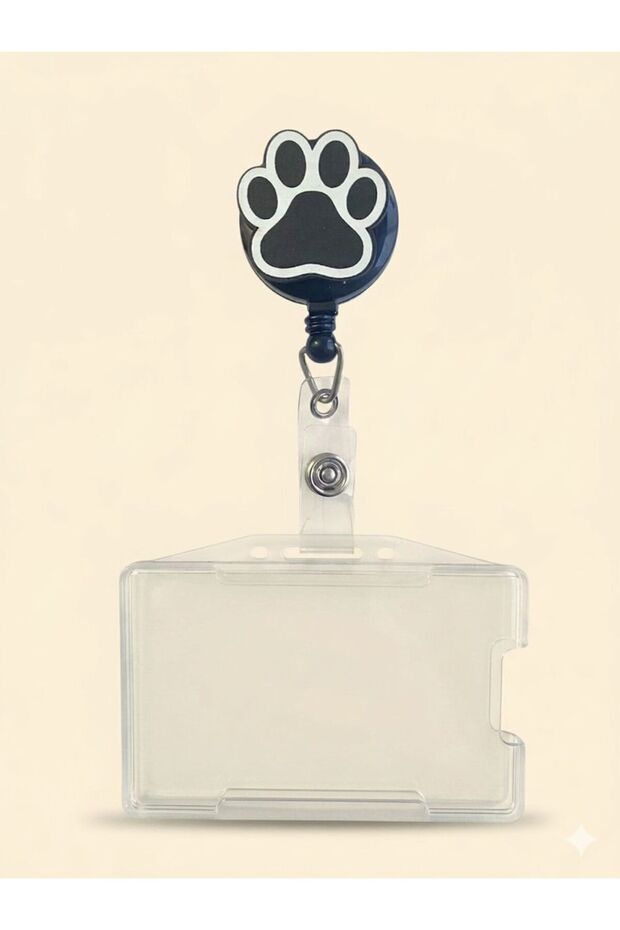 Paw Yoyo Collar Card Holder