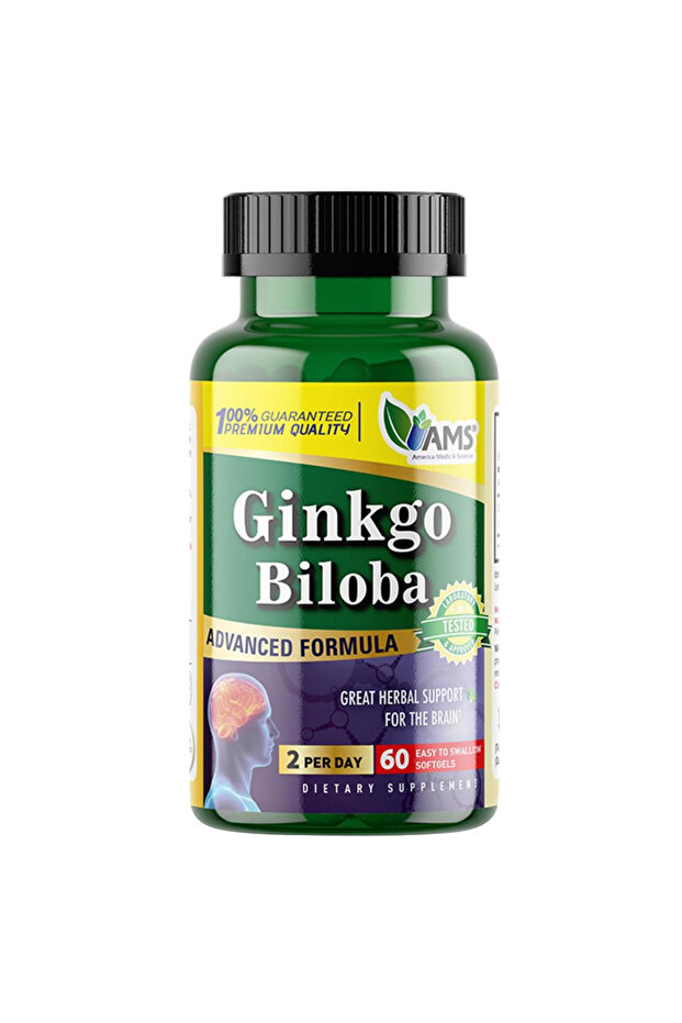 Ginkgo Bilba 60Mg Sgel 60's