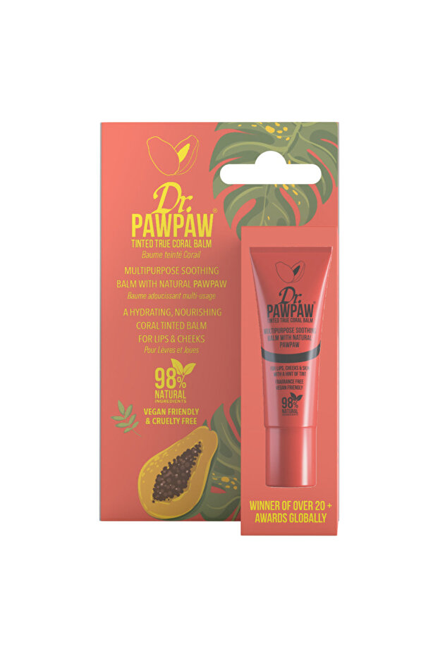 Tinted True Coral Balm 10Ml