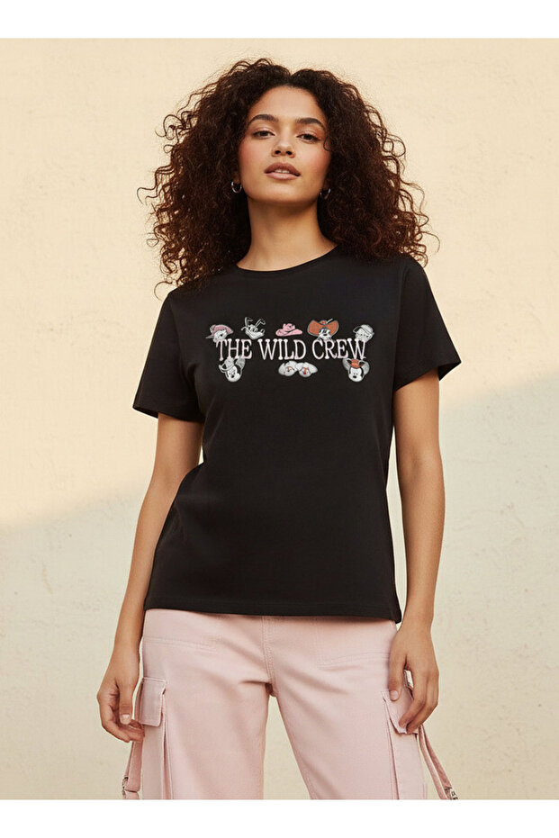 Mickey Mouse and Friends Cotton T-shirt