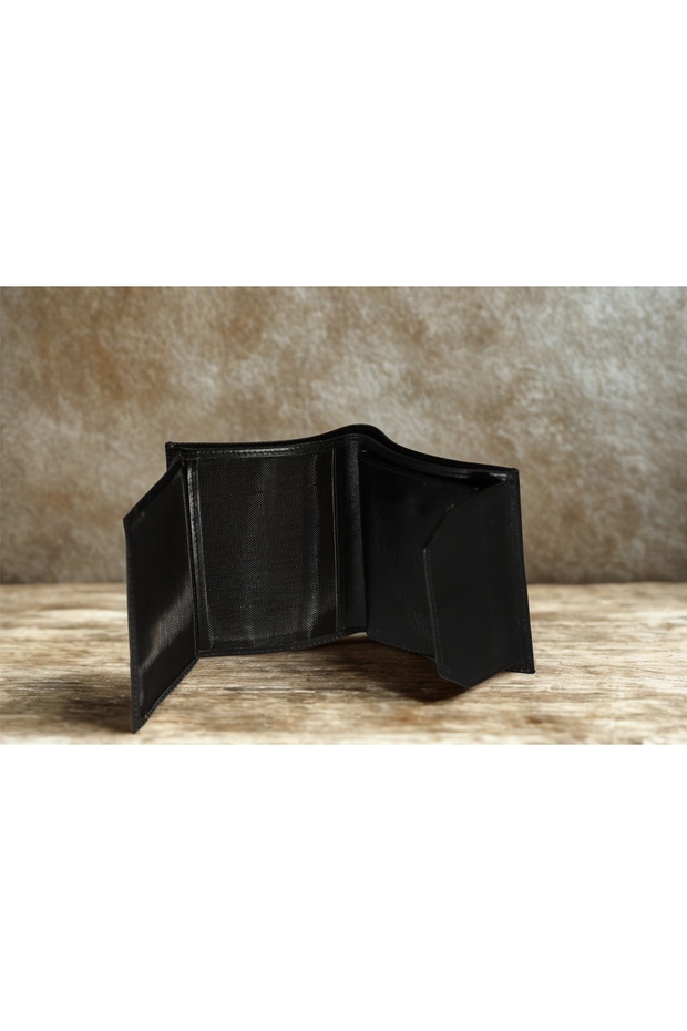 Genuine Leather Sports Wallet - Light Green