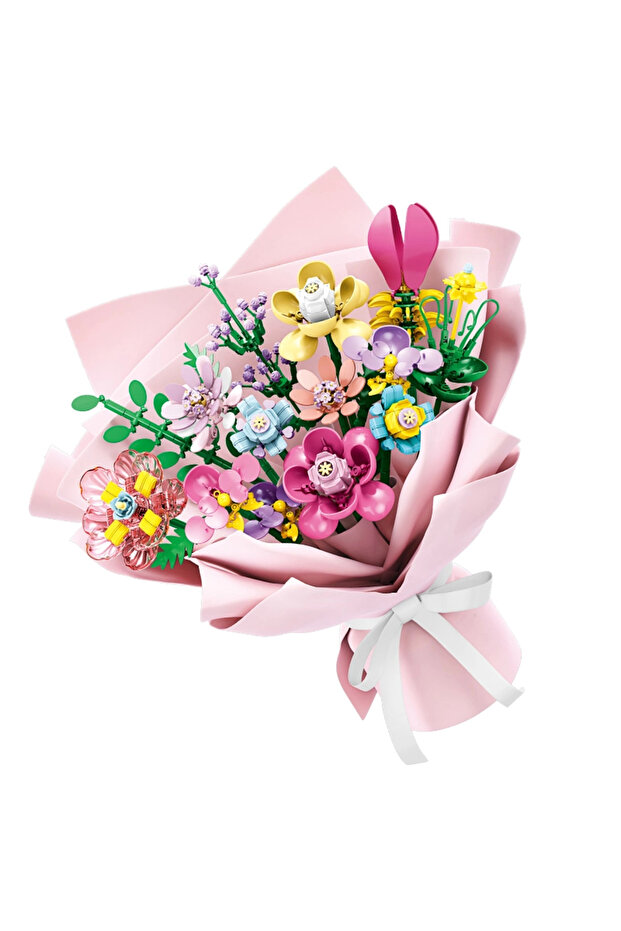 Flower Bouquet Building Blocks 726 Pieces