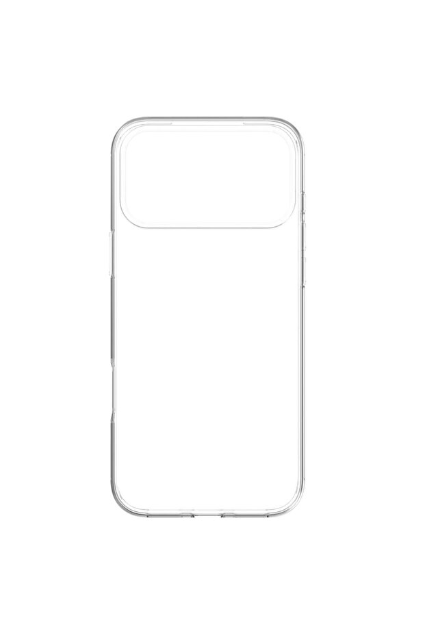 Husa Silicon Naked iPhone 17 Pro Max Transparent - 2