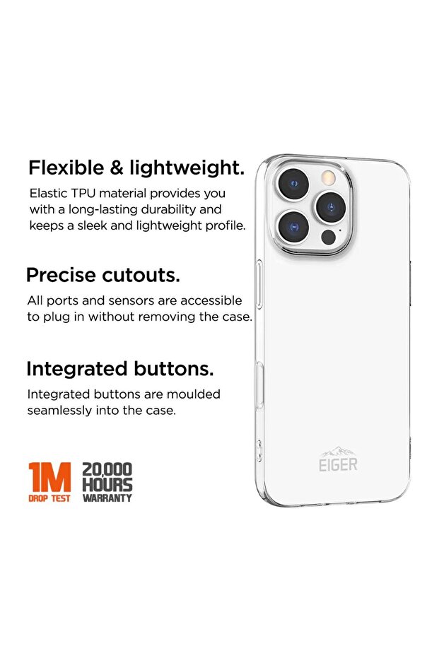 Husa Grip iPhone 16 Pro Max Clear - 3