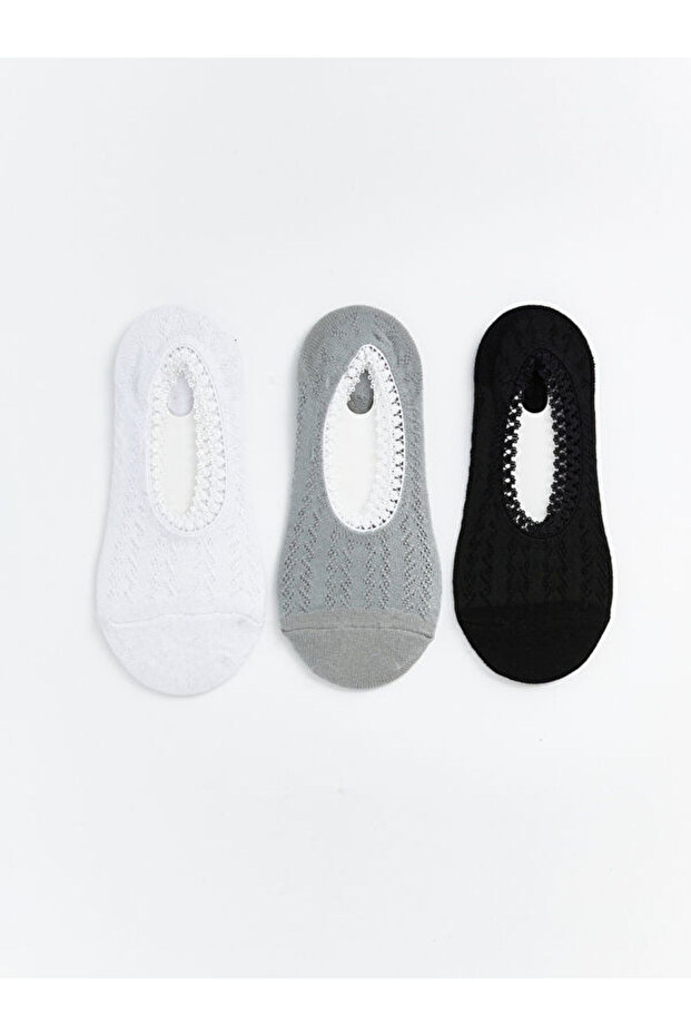 I Openwork Women's Ballerina Socks 3-Piece Set from Freezen Store