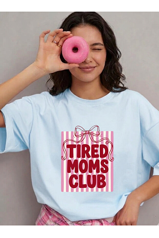 Oversize T-Shirt 100% Cotton Comfortable Fit Mother's Day Special Printed T-Shirt