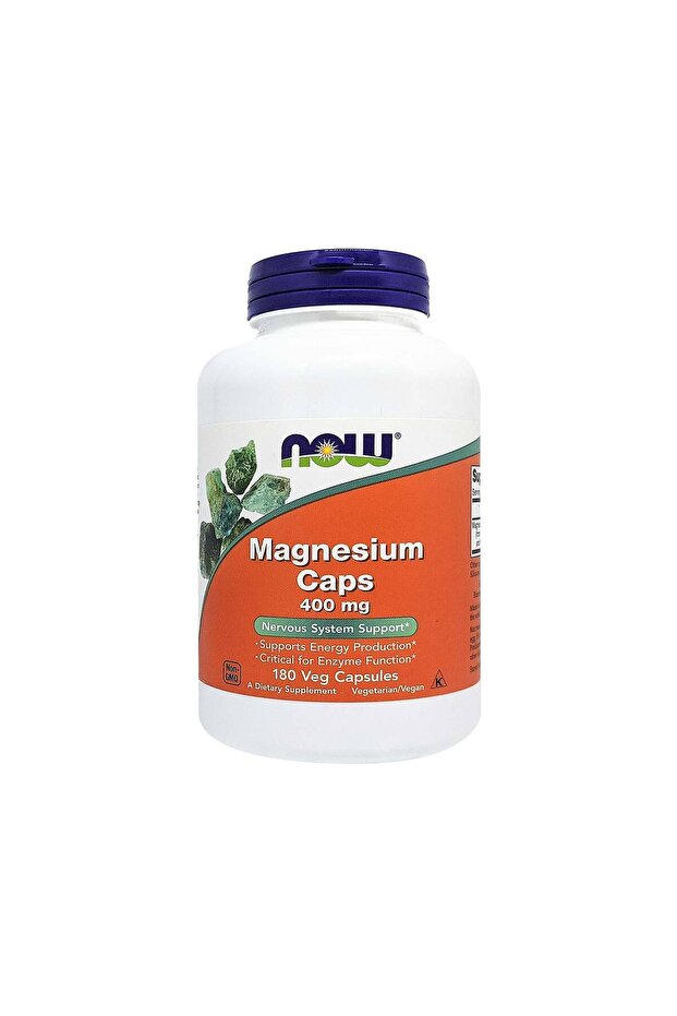 Now Magnesium 400 Mg Caps 180'S