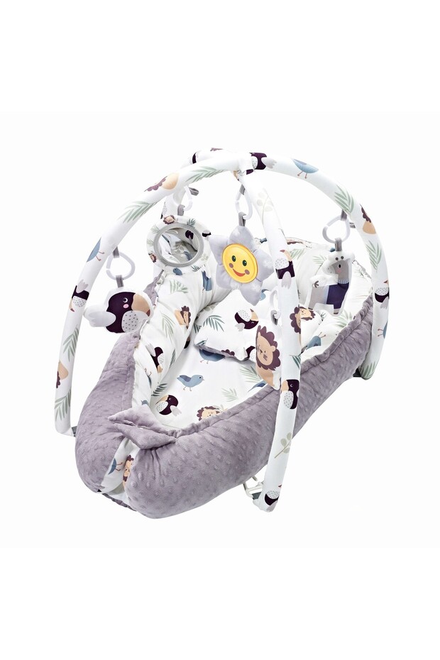 BabyPortable Bed CC8727 Grey