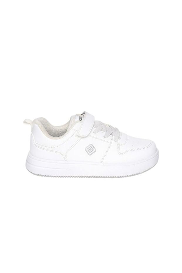 Children's Booties Sports Shoes Py26-1603 White Silver