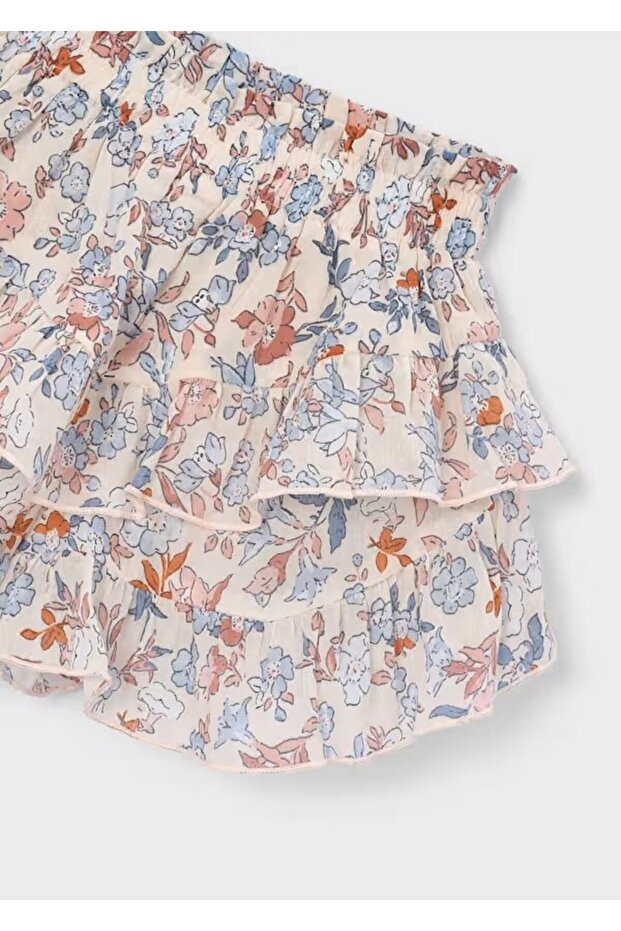 Skirt Pants-Patterned