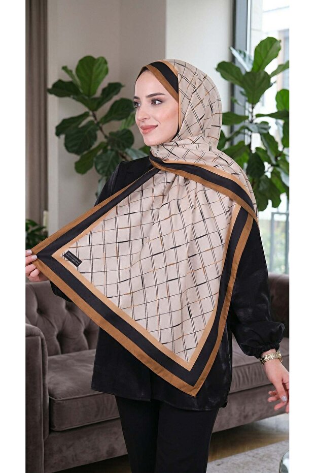 Patterned Soft Shawl - 016 - 1