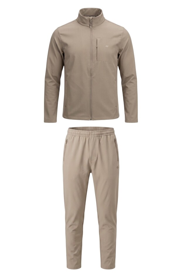 Men's Green 1058 Men's Tracksuit Set Sweatpants Set 1058-12