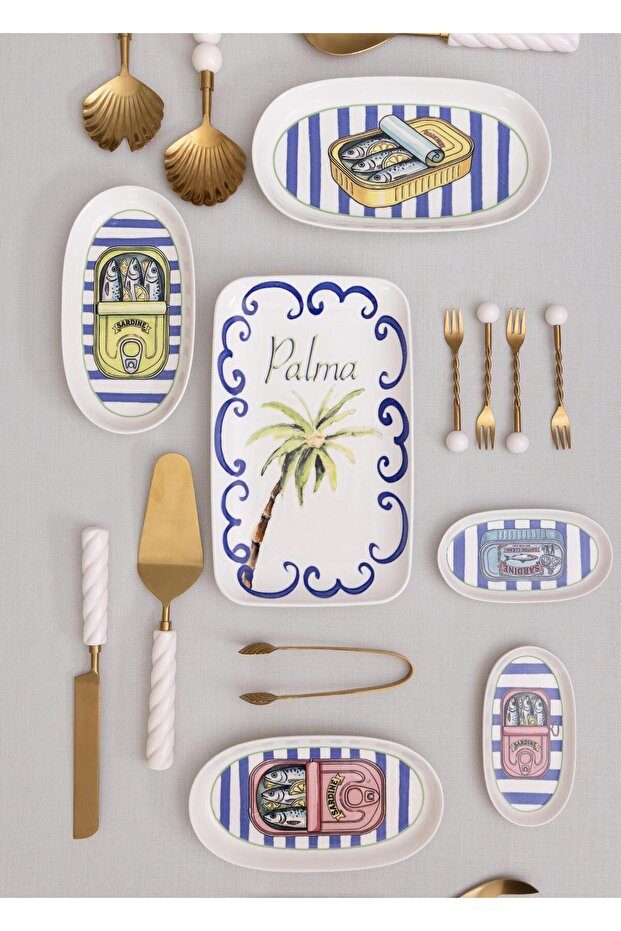 Palma Rectangular Serving Plate 31X20 cm - 2