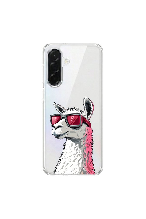 Cool Animal 8 Design Transparent Case Compatible with Samsung Galaxy A36