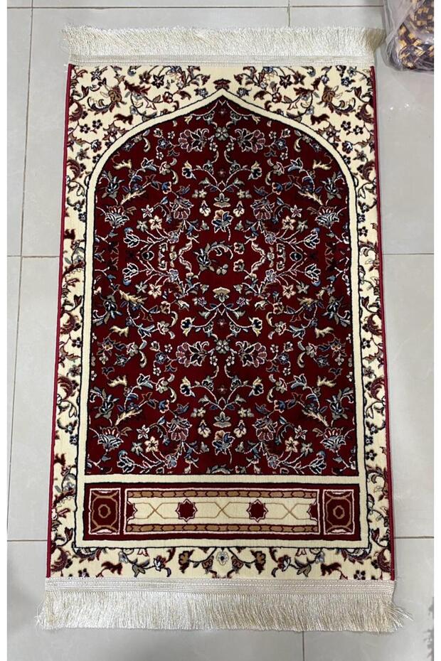 سجادة صلاة زخارف اسلامية - صنع تركي 8 ملي