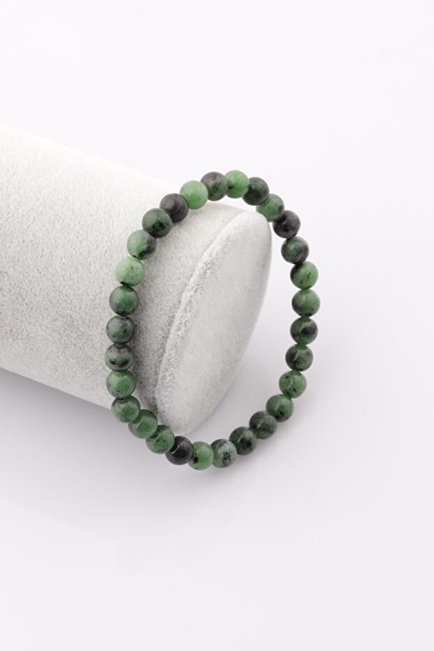 Anyolite Natural Stone Bracelet 8 Mm
