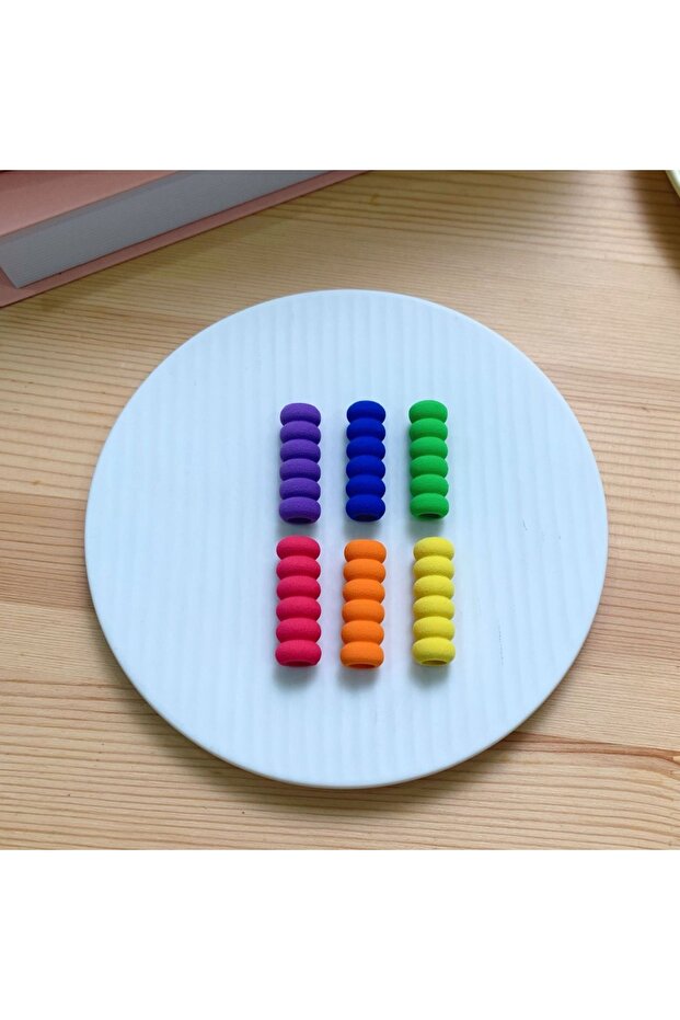 10pcs Regular 02 Pen Sleeve 10pcs Comfortable Sponge Pen Gripper Ergonomic Soft Texture Anti-slip Pe