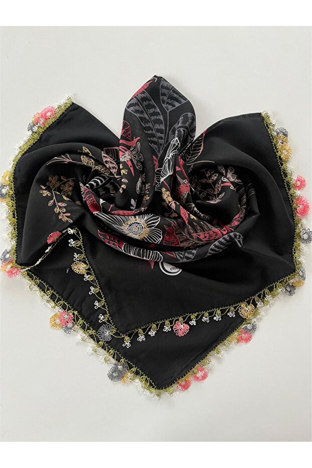 Handcrafted Needlepoint Embroidered Writing/Needlepoint/Needlepoint Yemeni/Handcrafted Cheesecloth/Hand Knitting