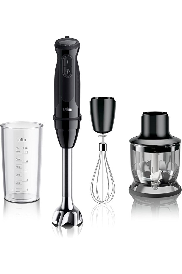 MQ50202M MultiQuick 5 Vario Hand Blender, Black
