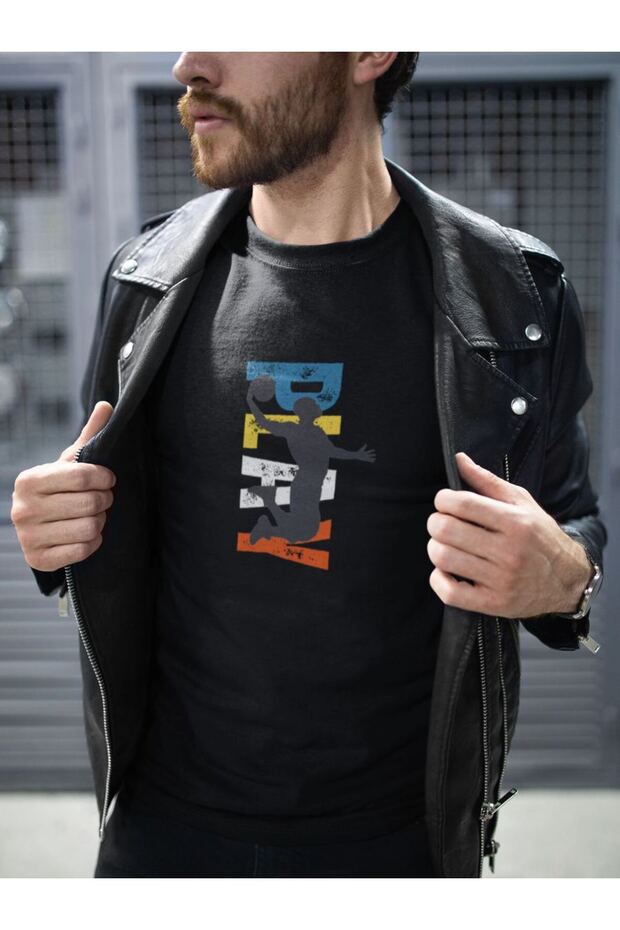 Men's Custom Printed Modern Fit 100% Cotton Crew Neck T-Shirt