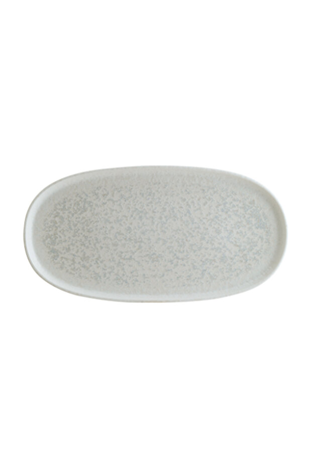 Porcelain Lunar White 30 cm Hygge Oval Serving Dish