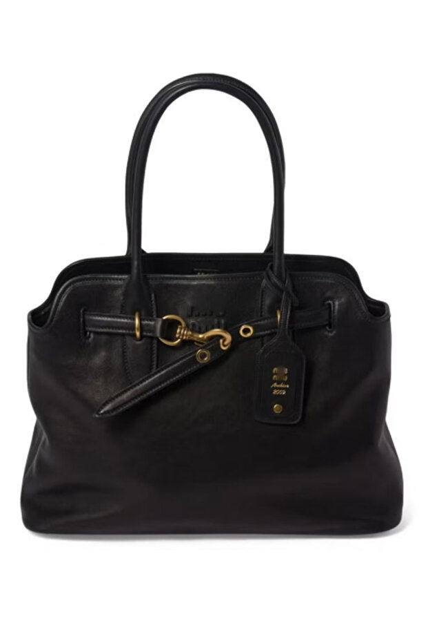 Aventure Nappa leather bag large commuting document computer bag - 1