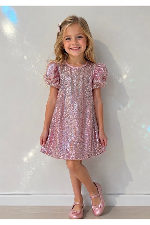 71508-2 Nk Sequin Dress
