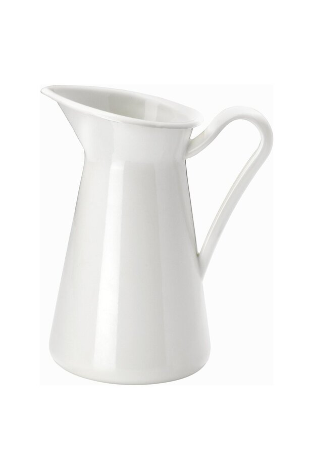 SOCKERÄRT Vase/jug, white, 22 cm