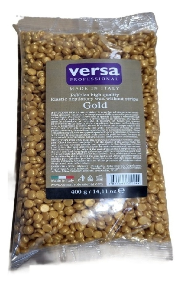 PEBBLES WAX GOLD 400G MADE IN ITALY