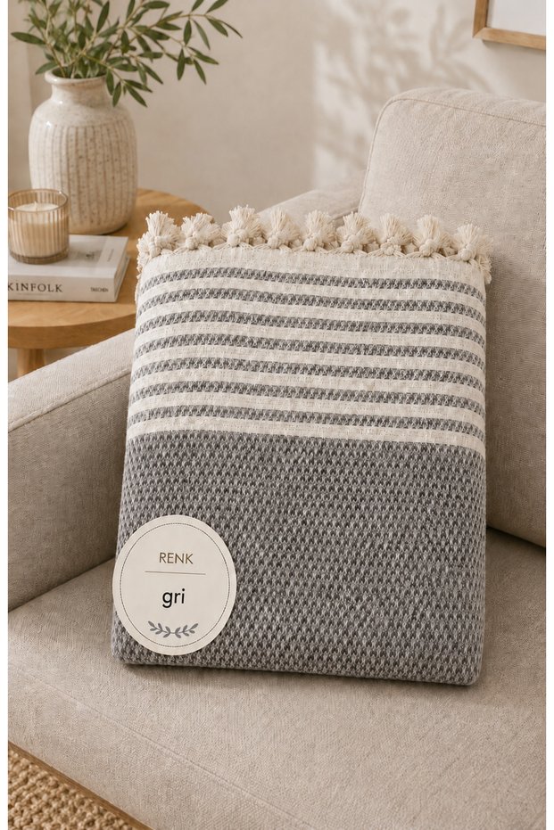 180X230 cm Cotton Wicker Woven Sofa Cover Non-Slip Shawl Cover Sofa Bed Sofa Protector Premium Series