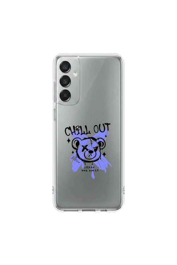 Samsung Galaxy M15 Compatible Graffiti 8 Design Transparent Case