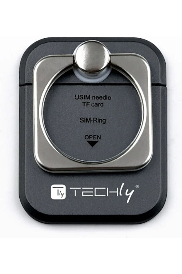I-smart-ringb Δαχτυλίδι-Βάση για Smartphone Μαύρο - 1