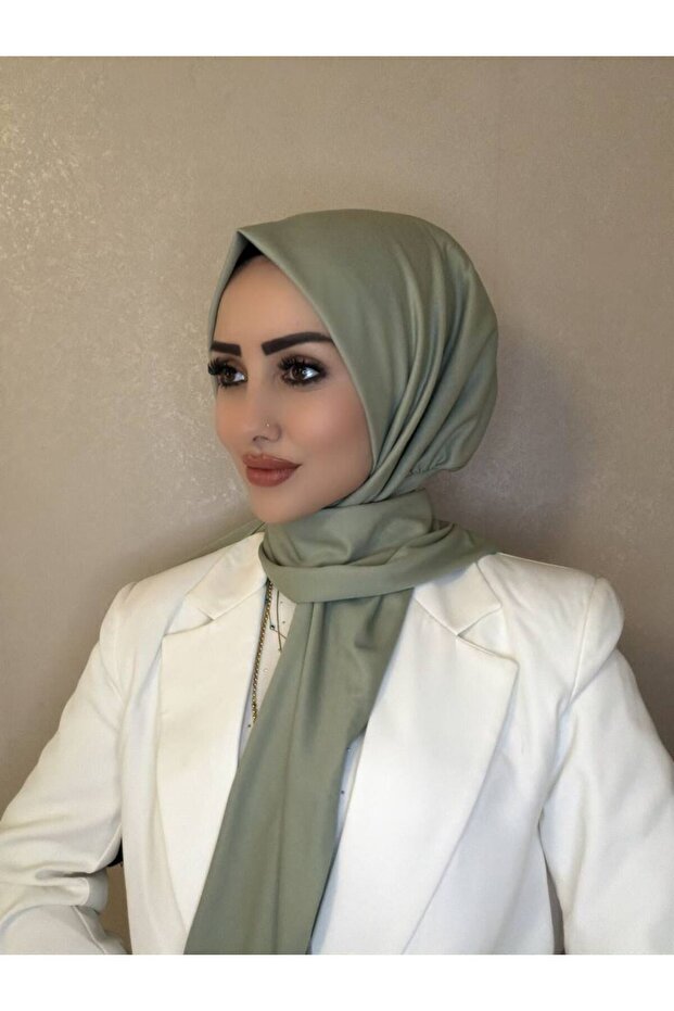شال نسائي من القماش الرملي الجاهز للارتداء من ماركة MİNT