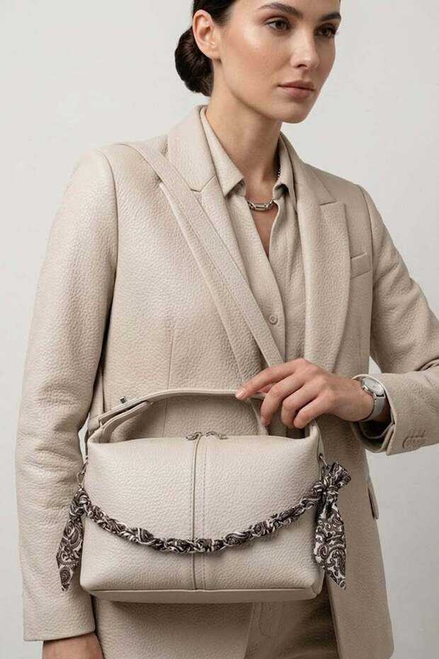 Elit Vsn3136C Women's Shoulder Bag Beige