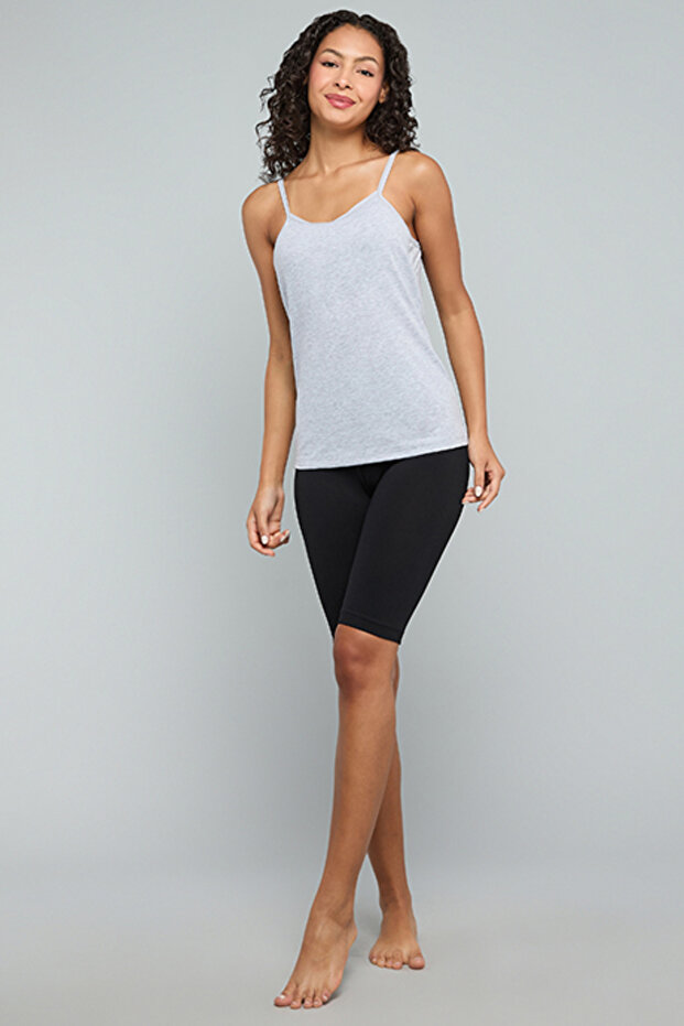 Solid Self Bra Camisole - 3