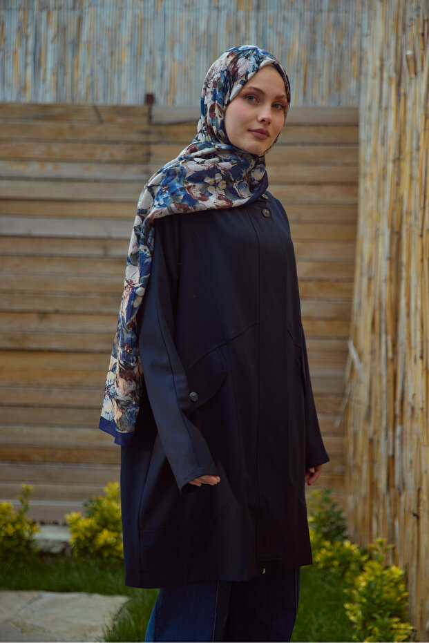 قبعة طويلة بأزرار - 5